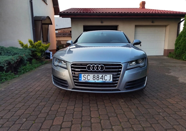 Audi A7 cena 77000 przebieg: 155500, rok produkcji 2013 z Częstochowa małe 529